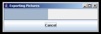 progess screen